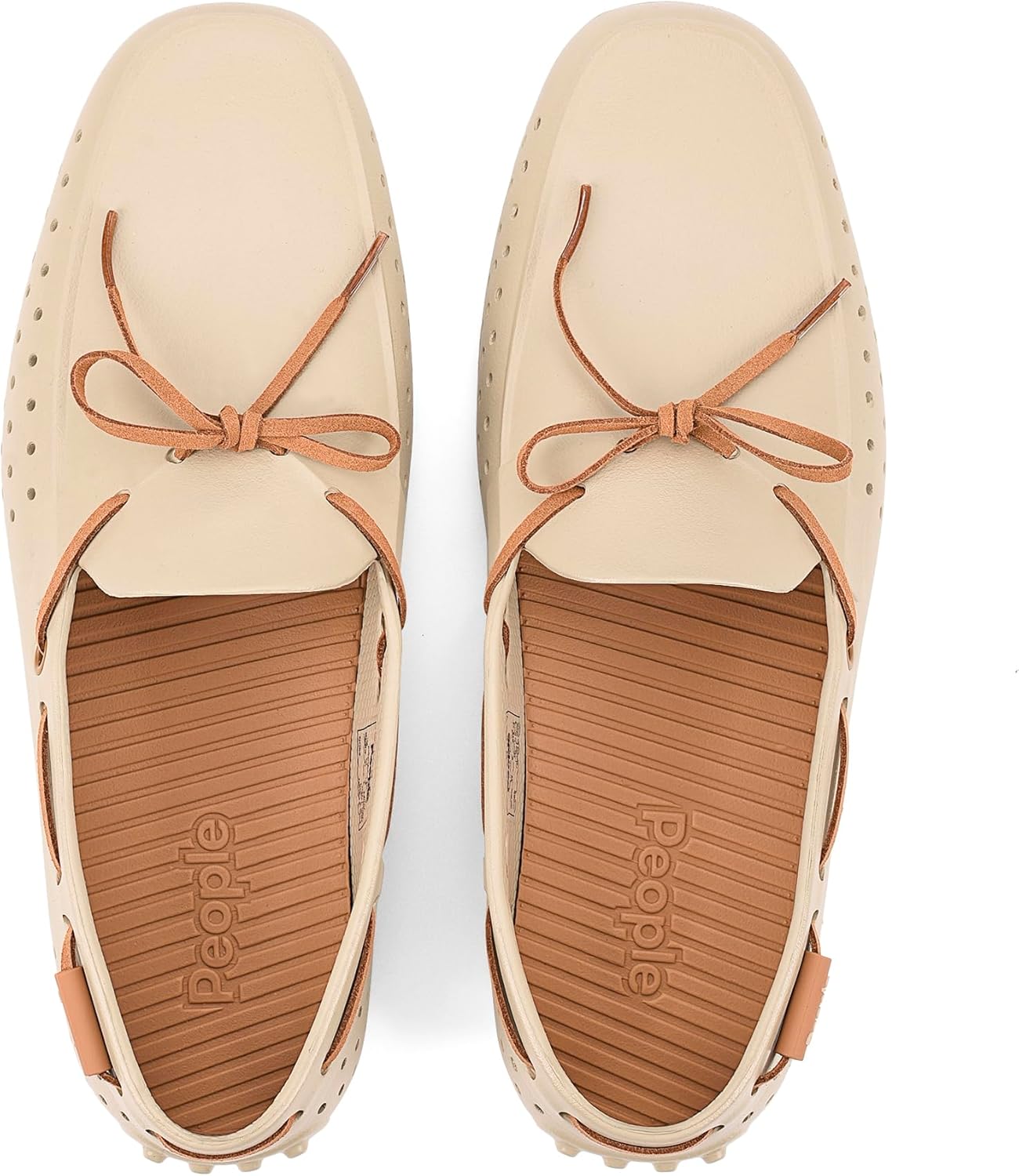 People Footwear Boat Shoes, Water Shoes for Men and Women, Just Slip On for Comfort and Style, These Stylish Rubber Loafers are Lightweight, Waterproof & Anti-Slippery - Perfect for Outdoors 13 Women/11 Men Shroom Brown/Gum image 6 of 8 B0CTMQSNC2