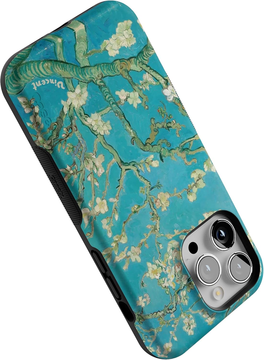 Casely iPhone 14 Pro Max Case | Van Gogh | Almond Blossom Floral | Bold Protective Design | Compatible with MagSafe