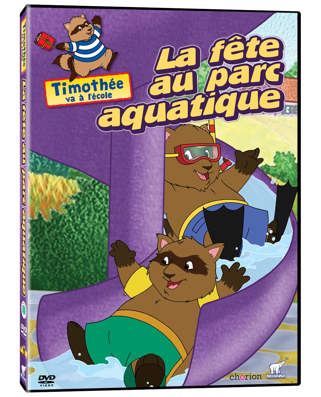 Timothée va à L’école La fête au parc aquatique [DVD]