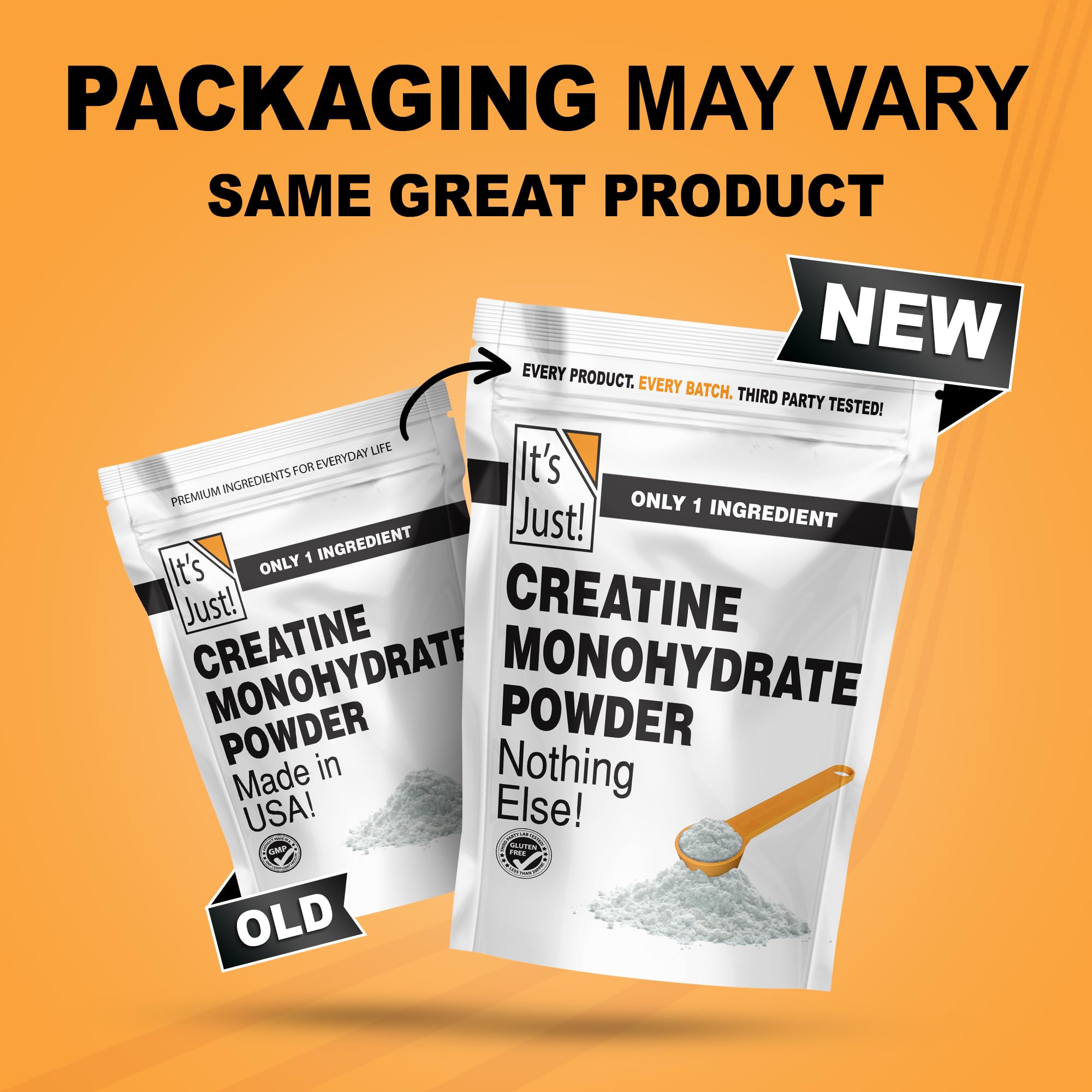 It's Just! - Creatine Monohydrate Powder, Unflavored, 200g / 40 Servings — Amazon image 9