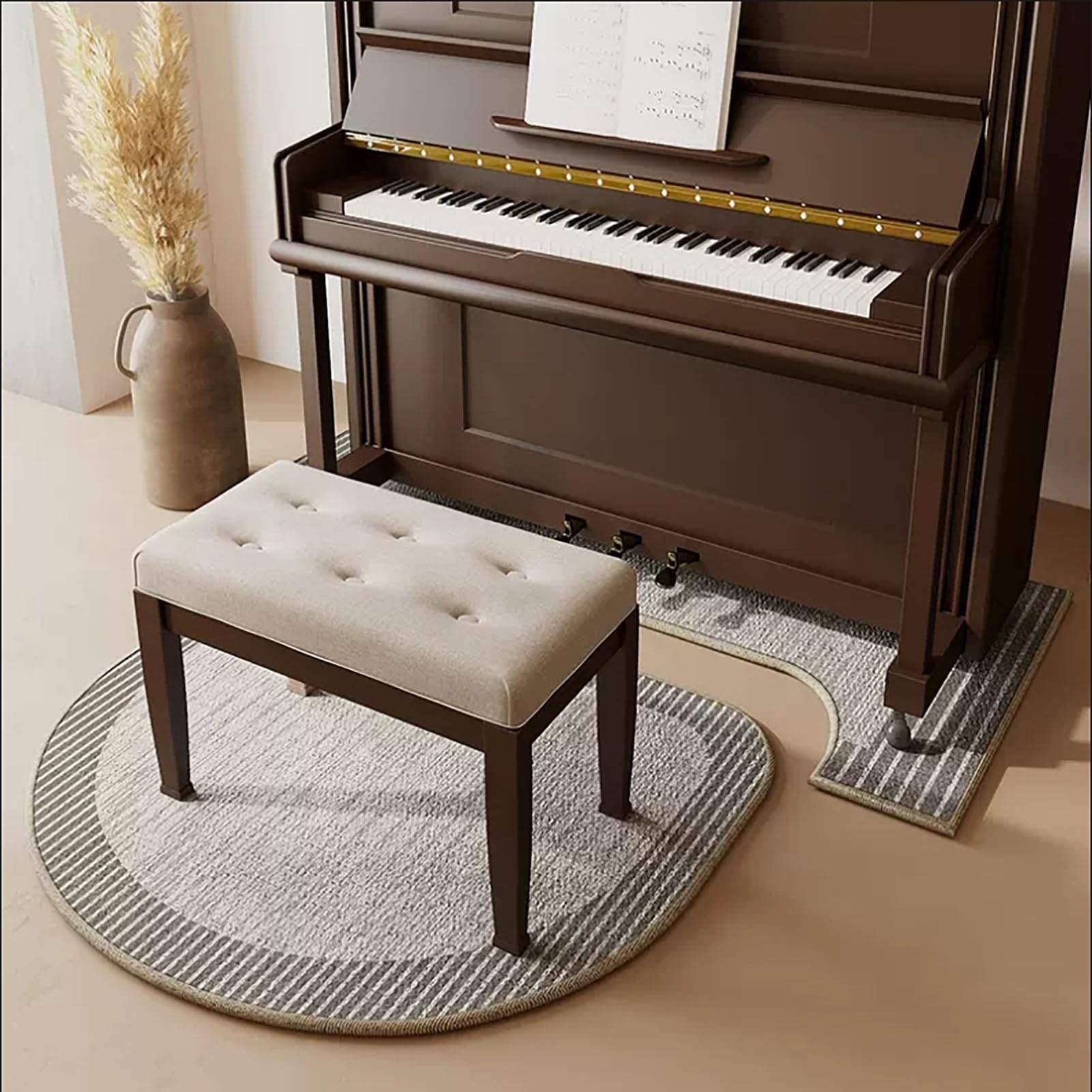 Alfombrilla antideslizante resistente para silla de escritorio y hogar