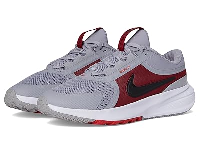 Nike Kids Star Runner 5 (Big Kid) Kids Shoes Summit White/Black/Team Red : 4 Big Kid M