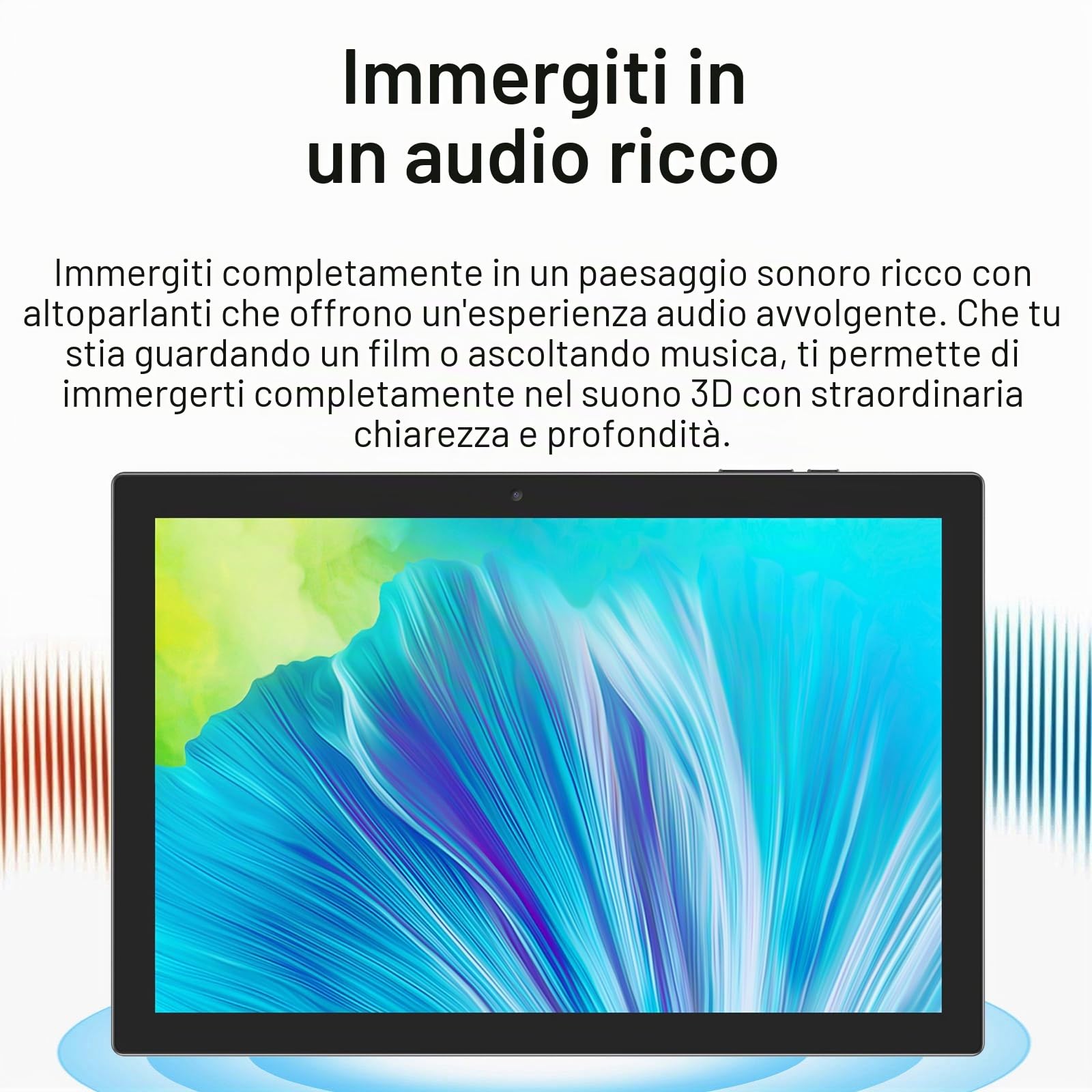 NOVOJOY 2 in 1 Tablet da 10 Pollici con Sistema Operativo Android 14, Tablet con Tastiera, Mouse, Custodia, Stilo, 64GB ROM+8GB RAM, Fotocamera Doppia 2MP+8MP, Processore Quad Core, Batteria da