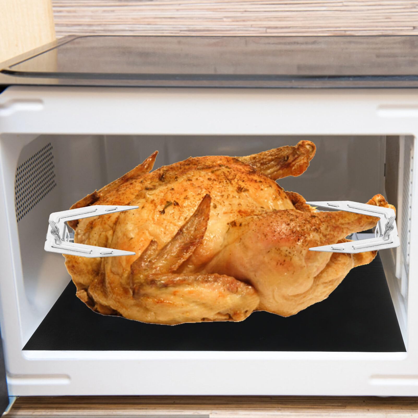 HOLIDYOYO 6 Ensembles Fourchettes Rôtissoire Acier Inoxydable - Poulet Et Viande