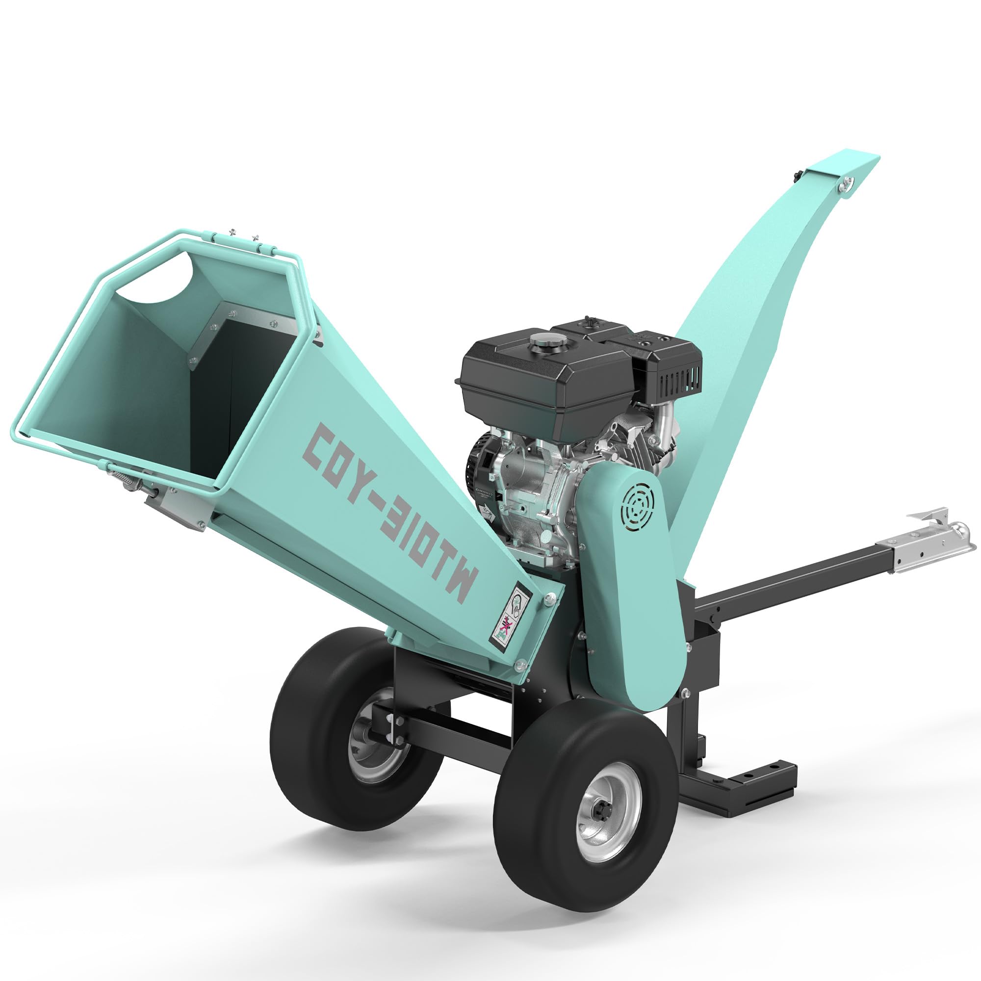 Amazon | ウッドチッパー Kareyouエンジン粉砕機 木材最大130mm粉砕