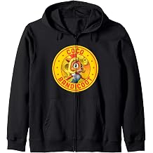 Crash Bandicoot Coco Bandicoot Star Spangled Logo Zip Hoodie