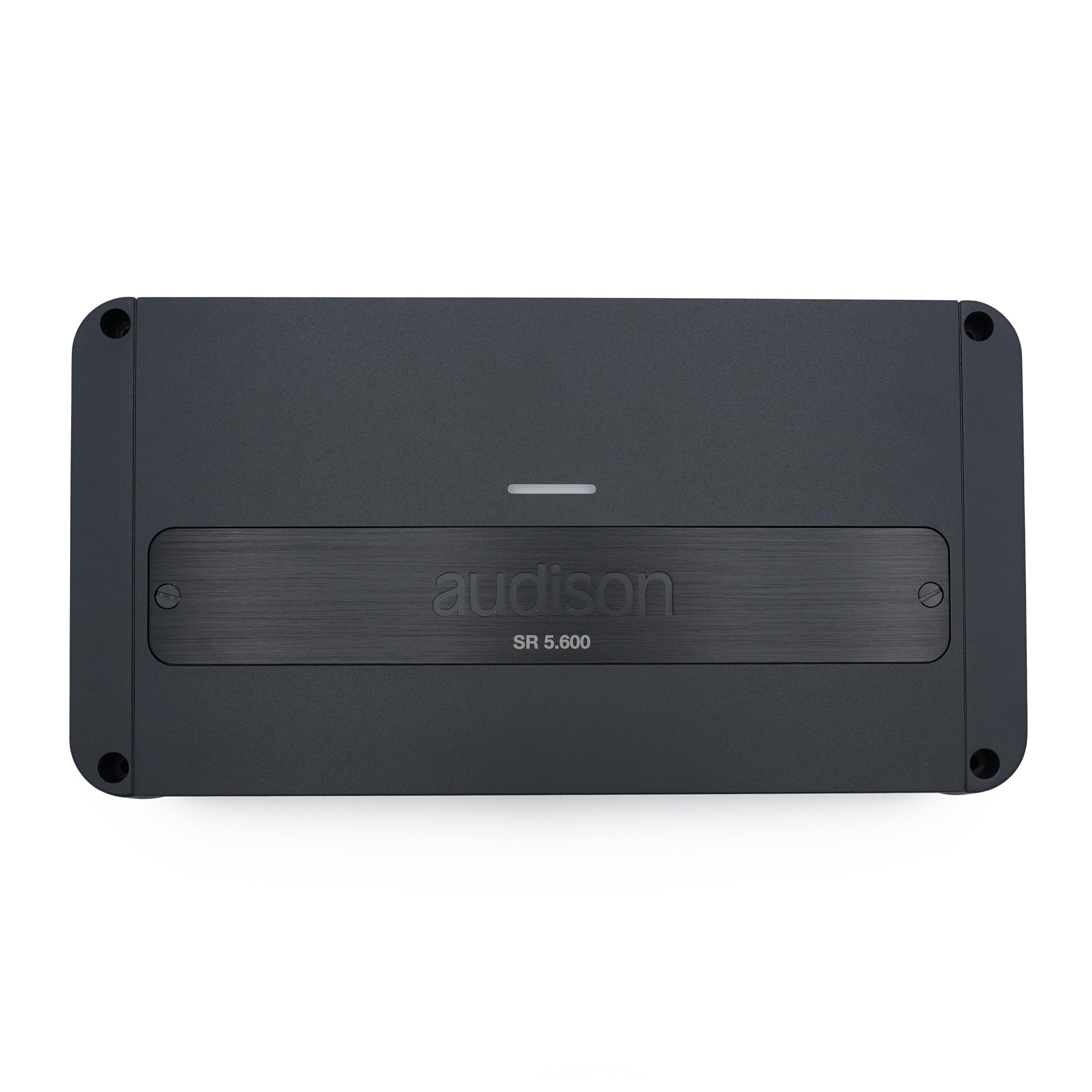 Audison SR 5.600 – Amplificatore 5 Canali Classe D con Tecnologia ADT, Potenza Totale 1010 W RMS, Crossover Integrato e Ingressi OEM/Aftermarket