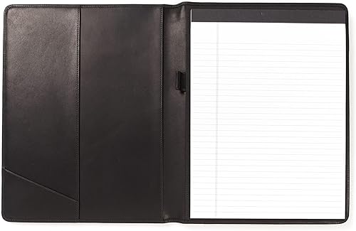 Miniatura 10 de Leatherology Padfolio estándar camel con lazo para bolígrafo