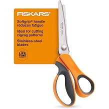 Softgrip Pinking Scissors 9-1/2"-