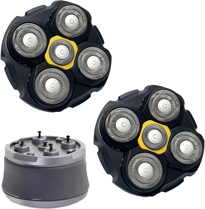 Cabeça de reposição maxeylead para barbeador MicroTouch Titanium, pacote com 2