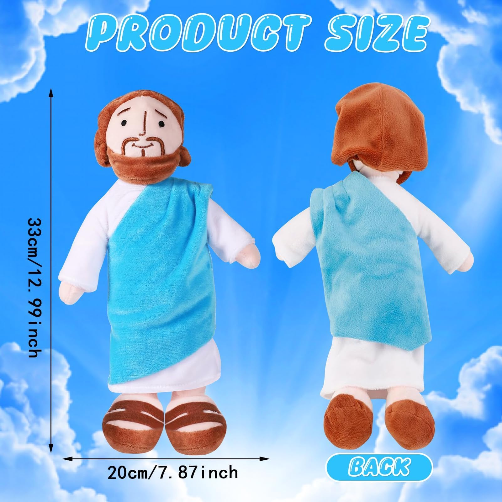 Hpbaggy Tessuto, My Friend Jesus Plush