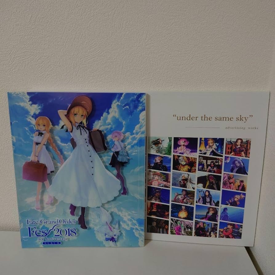 fate FGO 画集　パンフレット　アルバム　セット Amazon.co.jp: Fate/Grand Order 9th Anniversary ALBUM FGO Fes