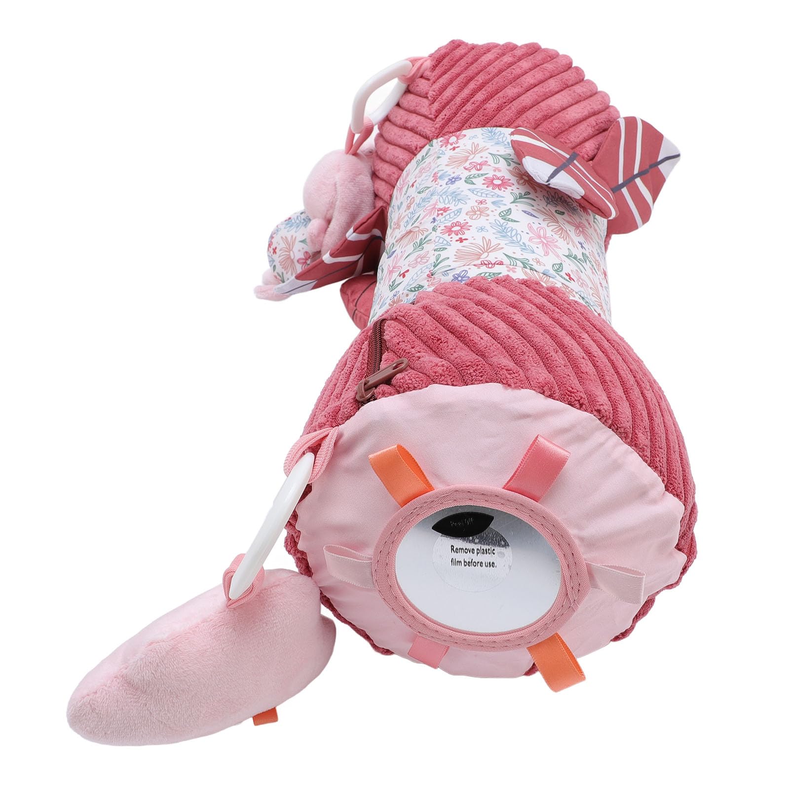 Topiky Inflatable Tummy Time Roller Toy for Babies – Soft Crawling Pillow for Infant Motor Skills Development, Portable Inflatable Rolling Toy for Early Learning and Neck Strength