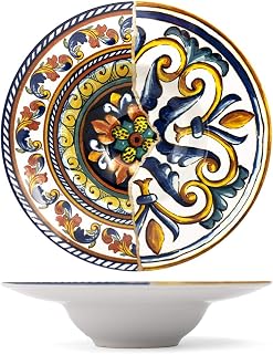 PENGO Positano Pasta-Teller, dekoriert, 27 cm, mehrfarbig, 0,01 mm