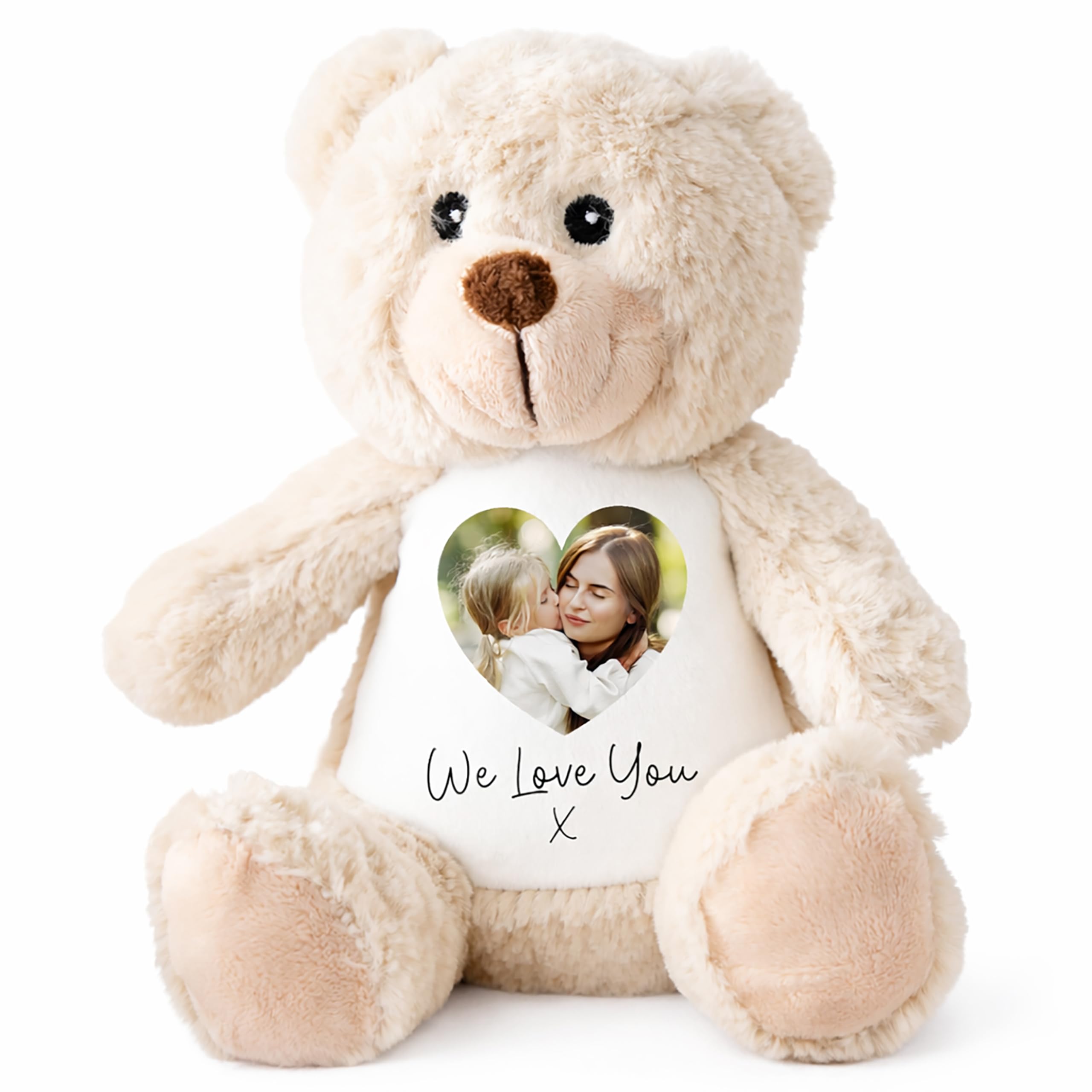 Personalised Teddy | Personalised Photo Teddy | Picture Teddies | Custom Gift for Birthday | Photo Gifts | Kids Gift, Girlfriend Gift, Personalised Teddies