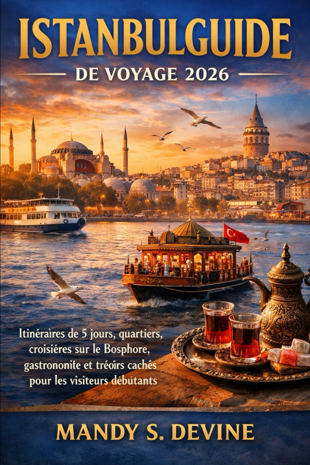 ISTANBUL GUIDE DE VOYAGE 2026: Itinéraires de 5 jours, quartiers, croisières sur le Bosphore, gastronomie et trésors cachés pour les visiteurs débutants