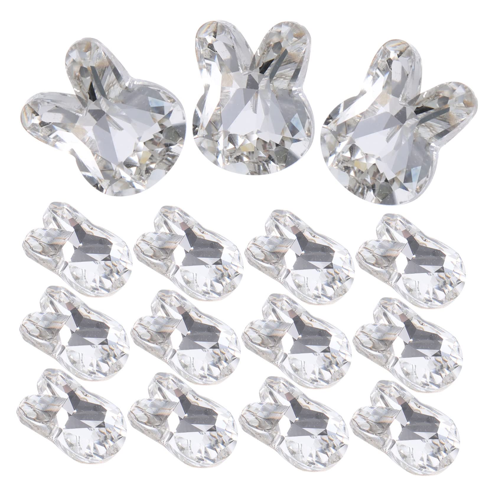 VALICLUD 3 Set Gioielli Con Diamanti Per Unghie Adulti Decorazioni Gioielli Per Unghie Per Nail Art Strass Per Unghie Arredamento Impostore Decorazione Cristallo 20 Pezzi*3