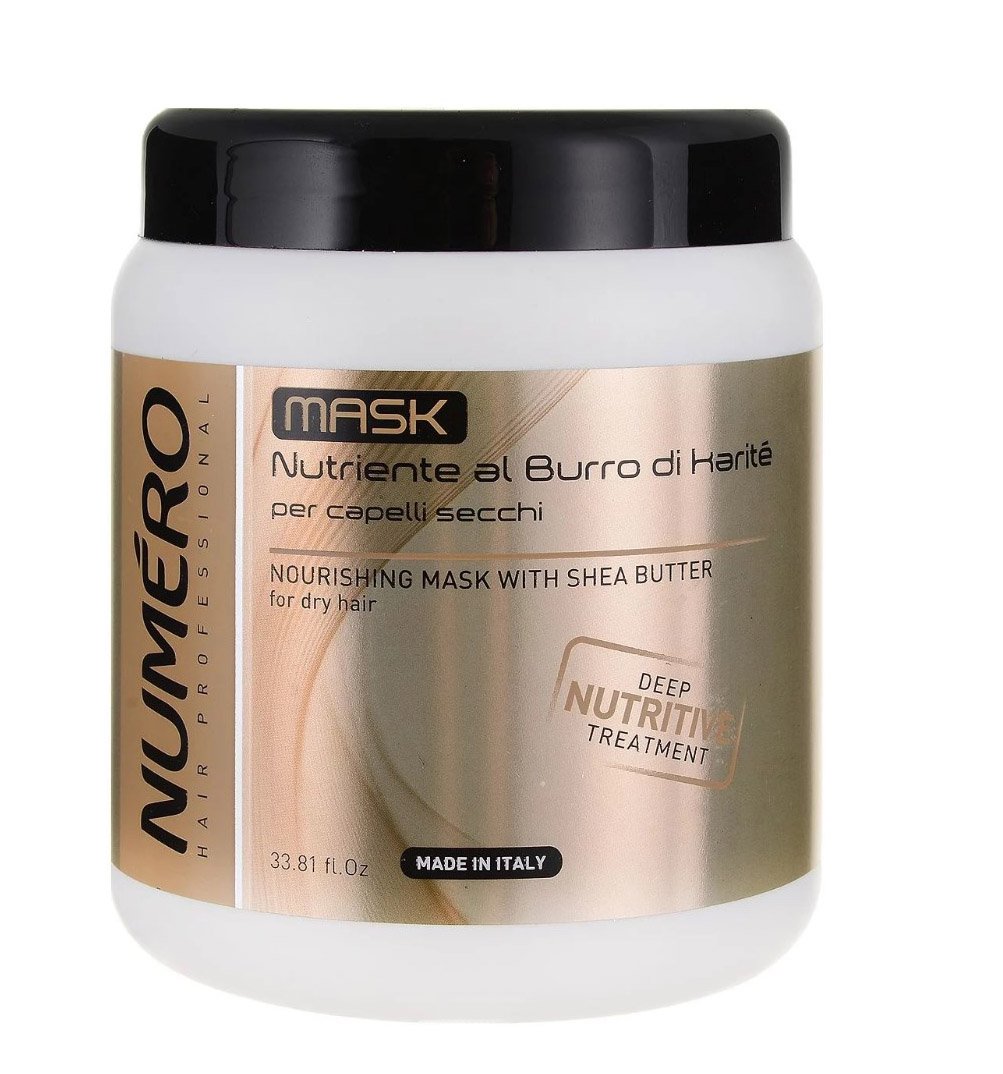 Amazon.com: Brelil Numero Nourishing Mask With Shea Butter for dry