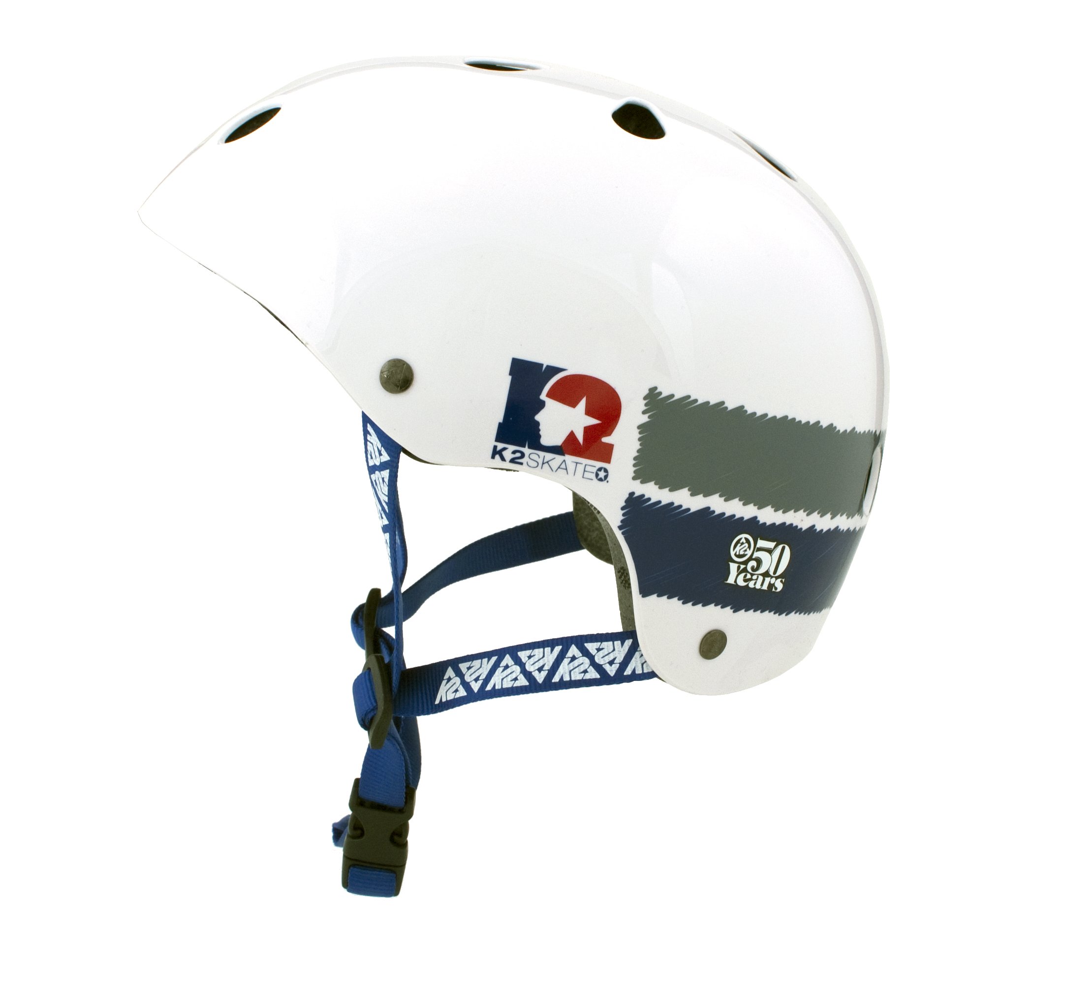 K2 Sports 50Th Anniversary Helmet (White/Blue/Grey)
