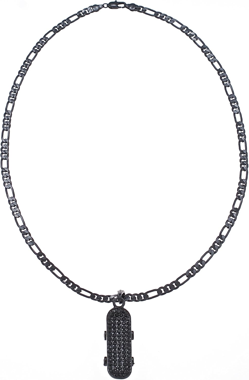 GWOOD Skateboard Pendant Necklace 24 Inches Long