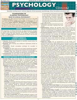 Psychology: Clinical (Quick Study Academic)