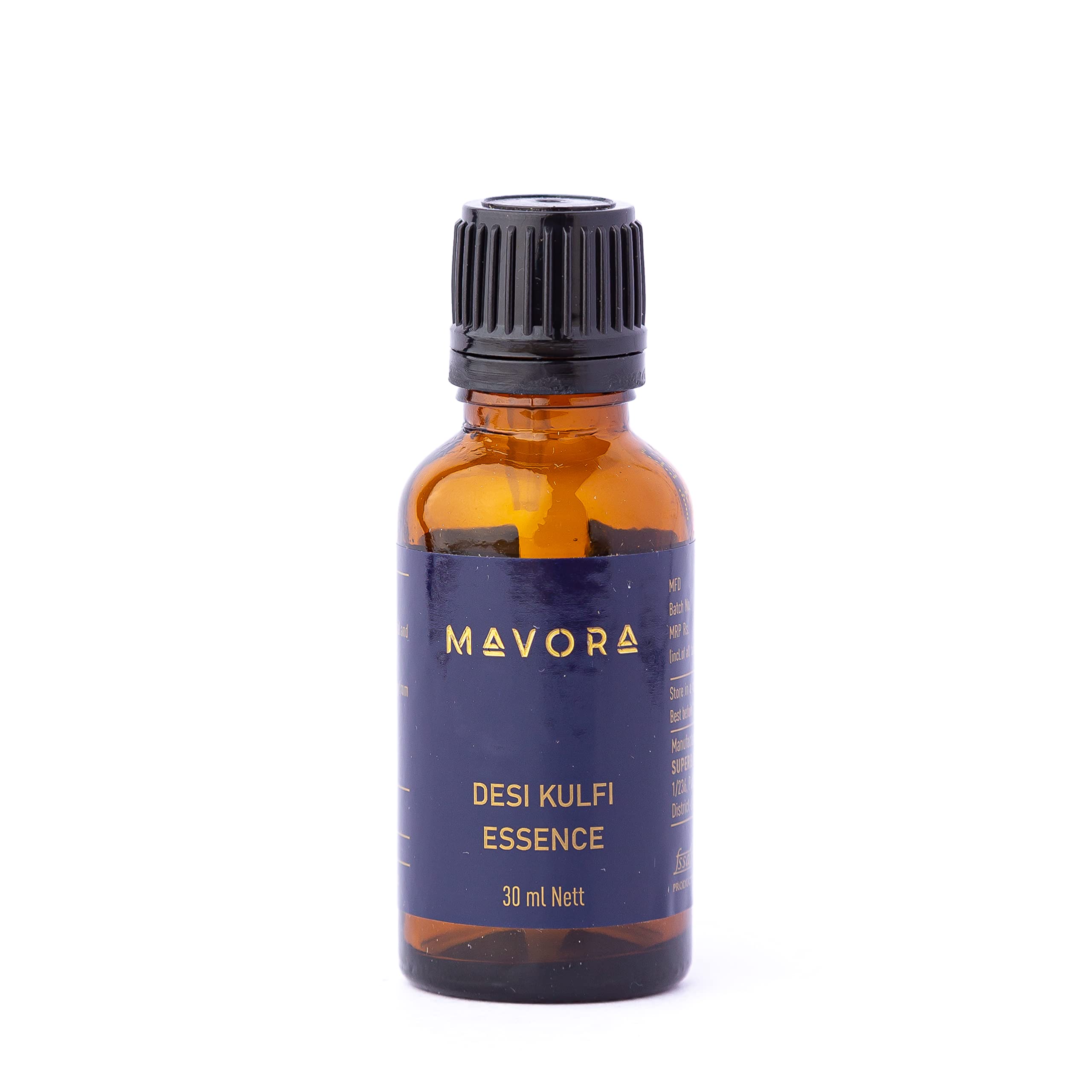 Mavora Desi Kulfi Essence, 30ml - Flavor Essence I No Sugar Added Non-GMO/ Glass Bottle