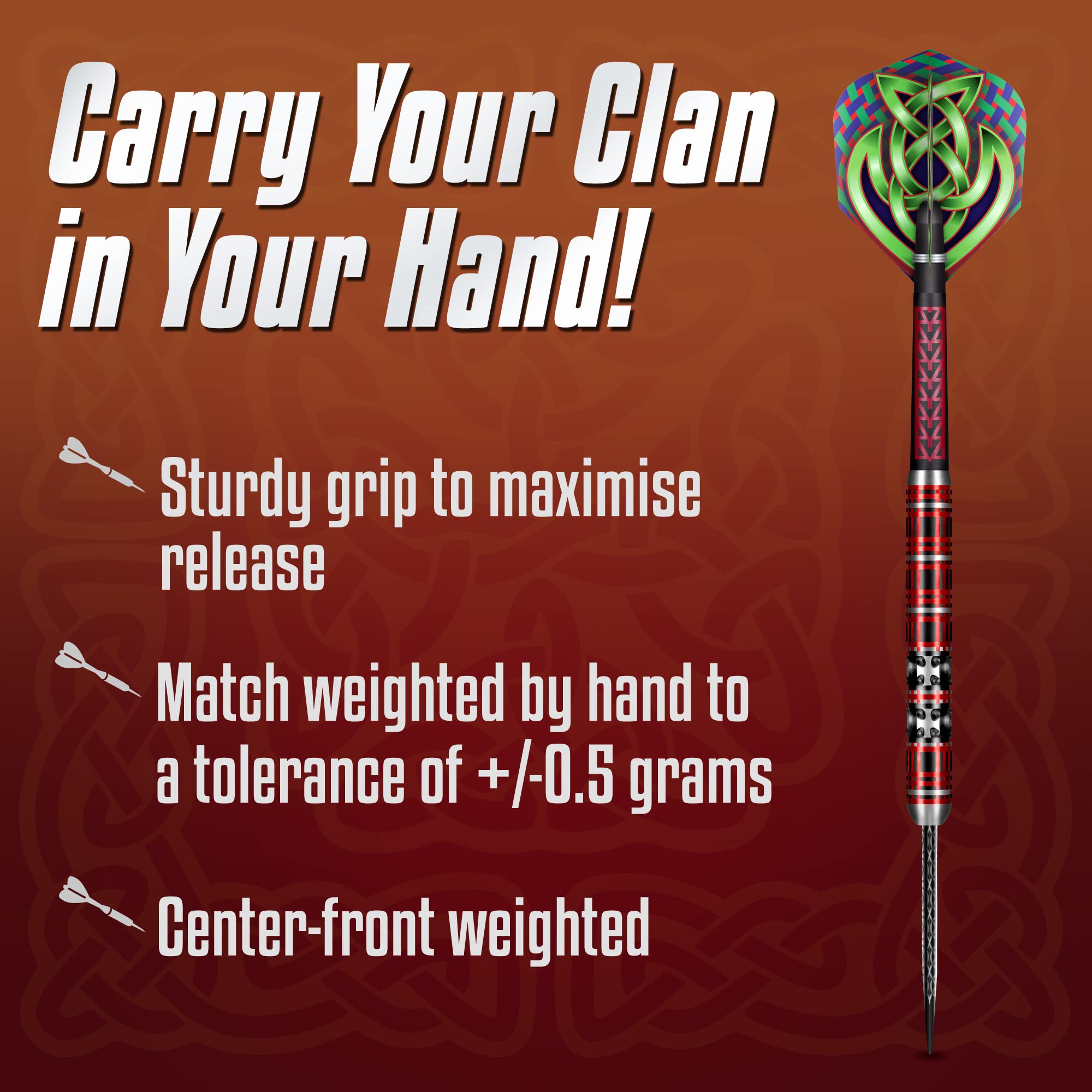 Shot! Celt Claymore 90% Darts 25 g