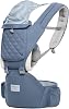 Baby Carrier 6-in-1 Newborn to Toddler, Baby Carrier with Hip Seat Lumbar Support 7-41 lbs, Baby Soft Carrier for All Seasons & Positions, Adjustable Size for Shopping Hiking Travelling