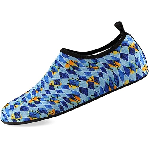 Valennia Water Shoes Barefoot Quick-Dry Sports Aqua Yoga Socks Slip-On Beach Swim Surf Exercise for Women Men