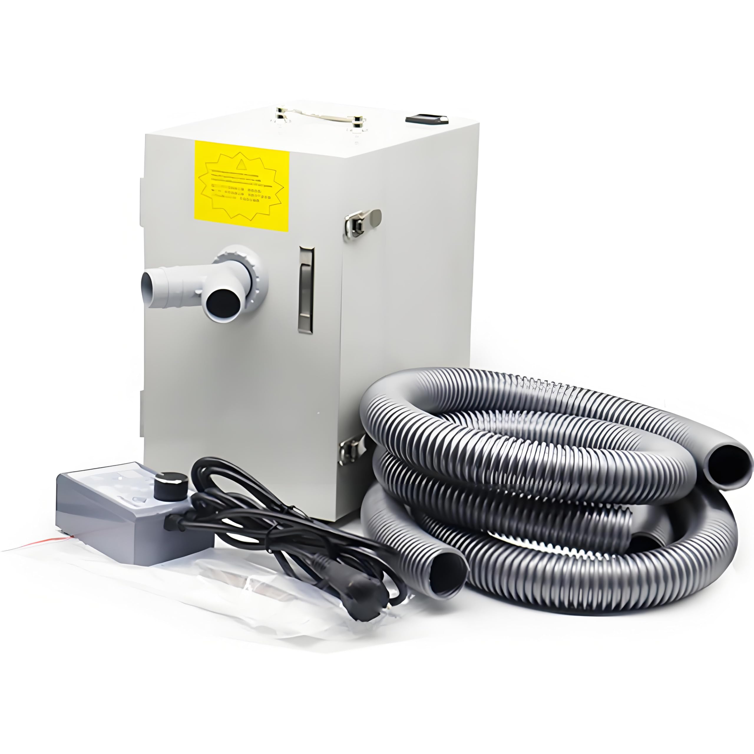 Aspiratore da Laboratorio, Aspirapolvere A Ventola Singola da 550 W, Portata Massima 70 Metri Cubi/Ora, Aspirapolvere A Fila Singola, per Ambienti Industriali E Laboratori