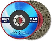 Vista 7 de Disco de solapa de diamante de 4 "muelas de lijado de grano 120 - piedra de mármol de mármol de hormigón granito cerámica vidrio 1 unidad