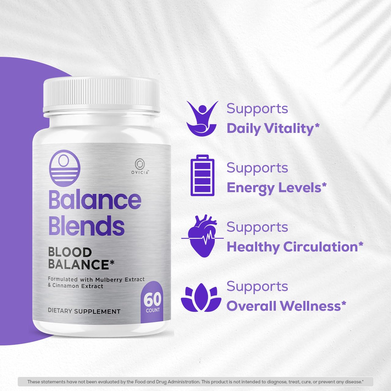 Balance Blends Capsules - Official BalanceBlends Pills Advanced Premium Formula Support Maximum Strength, All Natural Ingredients for Overall Health & Wellness, 60 Capsules for 1 Month — Amazon image 3