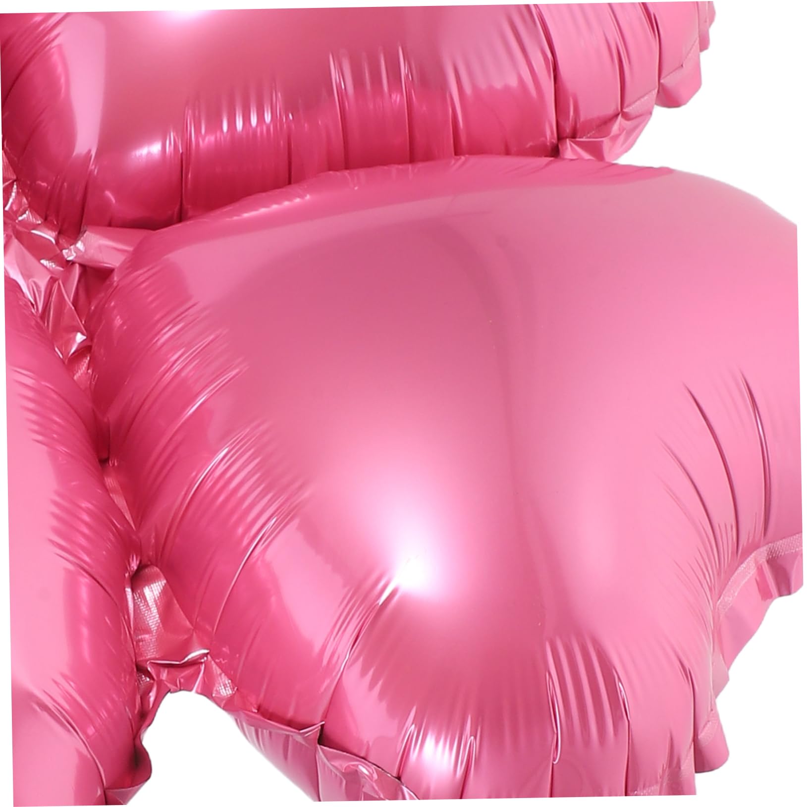 50piezas Globos De Aluminio Corazón Globos Decorativos Para San Valentín Fiesta De Cumpleaños Decorativo De Corazón