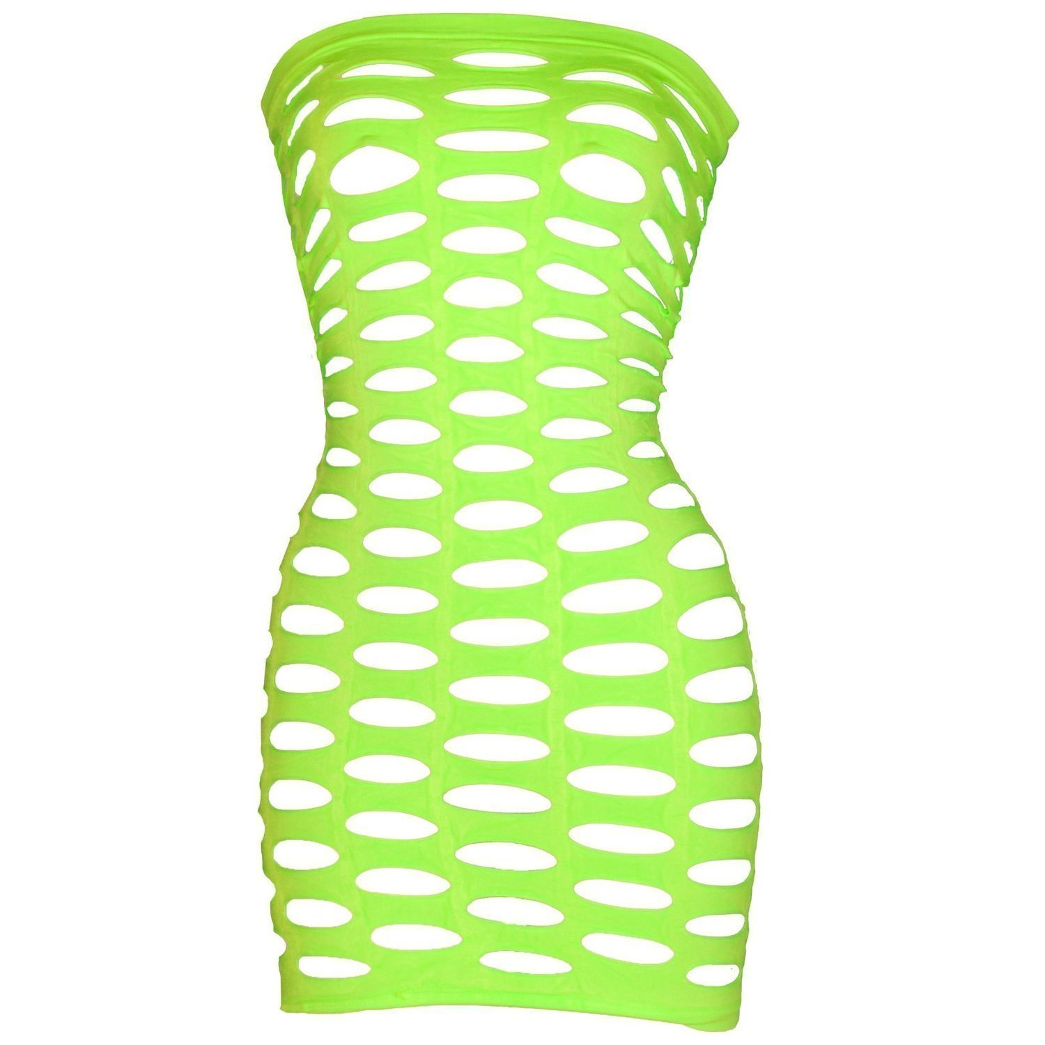 Love Fifi Womens Black Light Neon Queen Tube Dress One | Desertcart Haiti