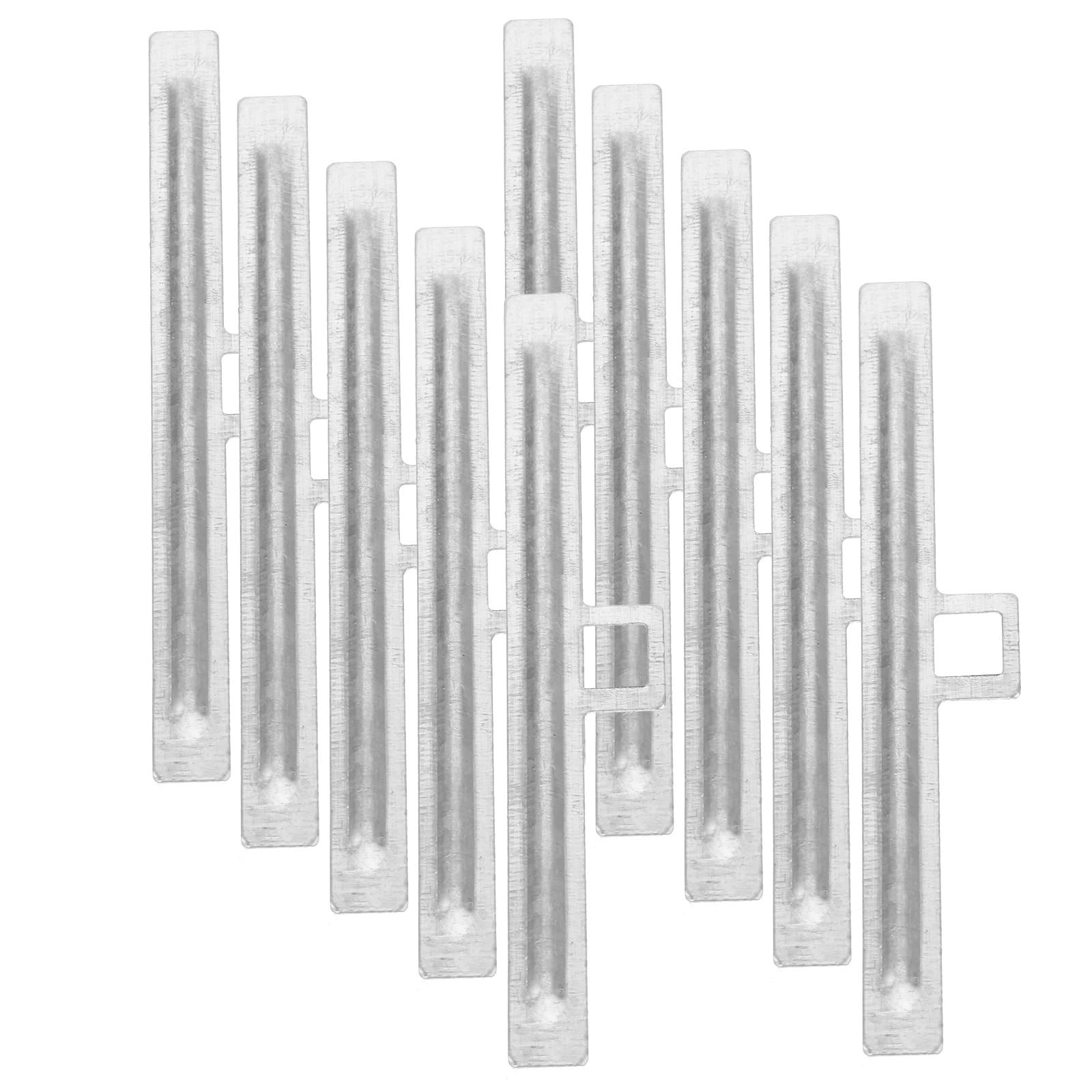 Xinglongs Vertical Blind Top Hangers 40pcs Metal Vertical Blind Replacement Tabs, Hangers for Slats Track Repair