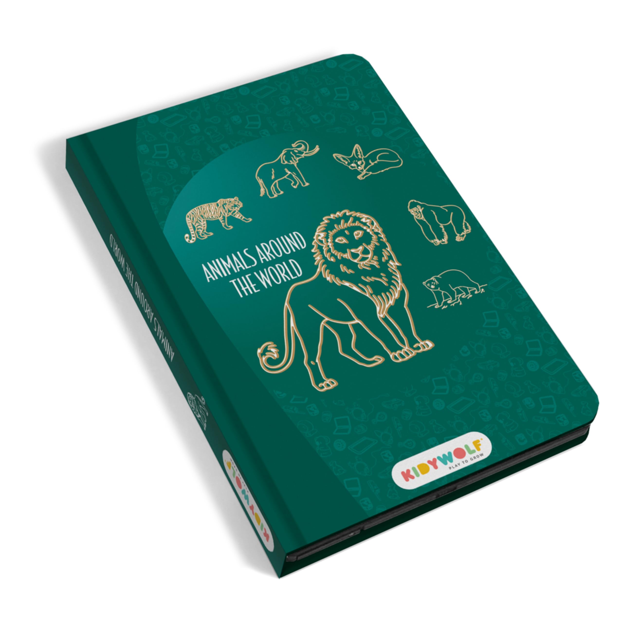 Jeu éducatif KIDYWOLF KIDYDRAW Mini tablette dessin LCD calques - 2