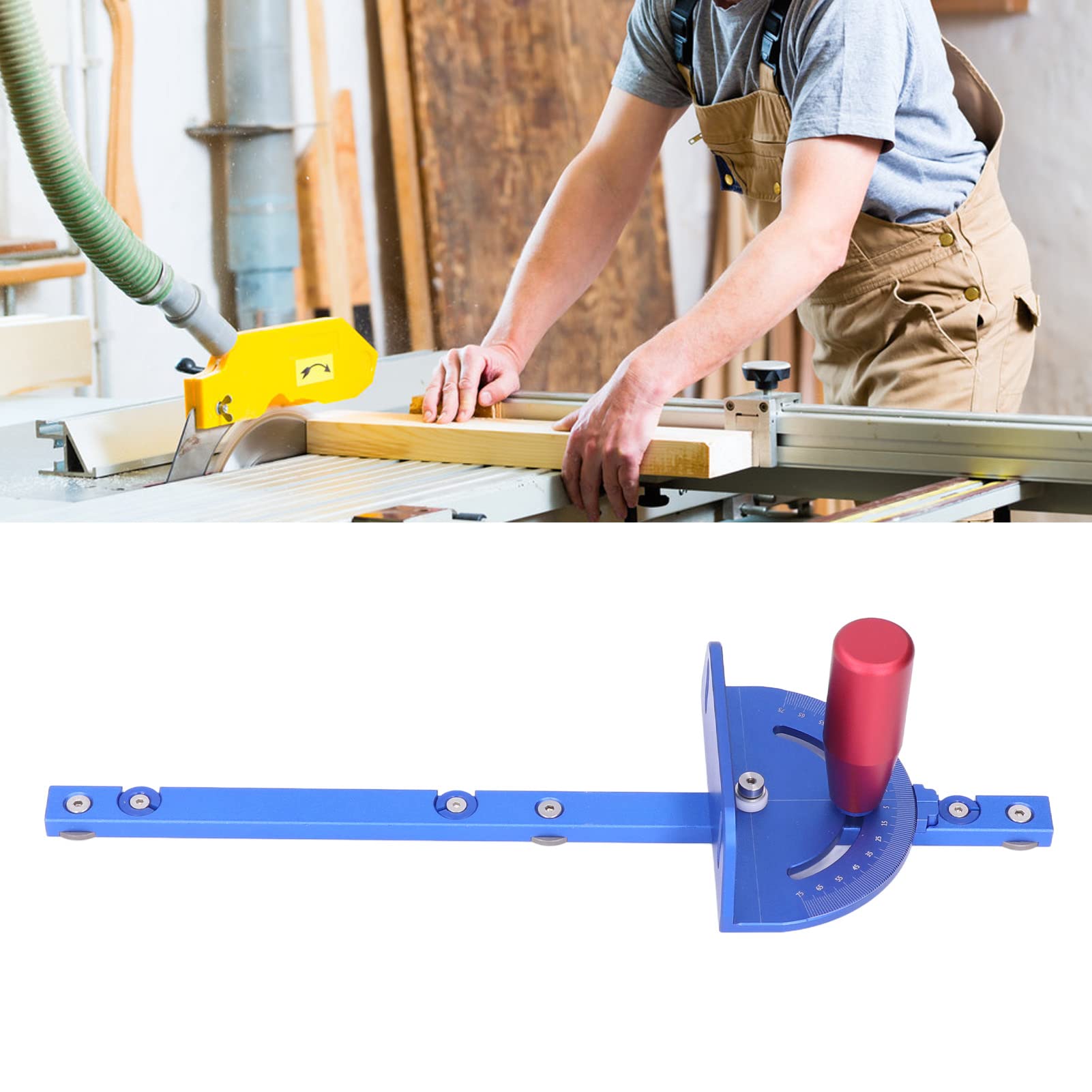 Calibro Per Troncatrice Di Precisione - Universale, Con Fermo E Accessori, Per Tagli Ripetitivi E Angolati - Foto 8