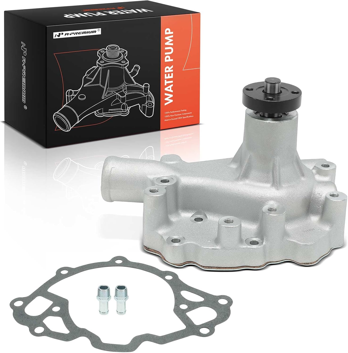 A-Premium Engine Water Pump with Gasket Compatible with Ford Small-Block Engine 1963-1991