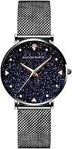 HANNAH MARTIN Starlight Very Thin Women's Quartz Waterproof Stainless Steel Watch