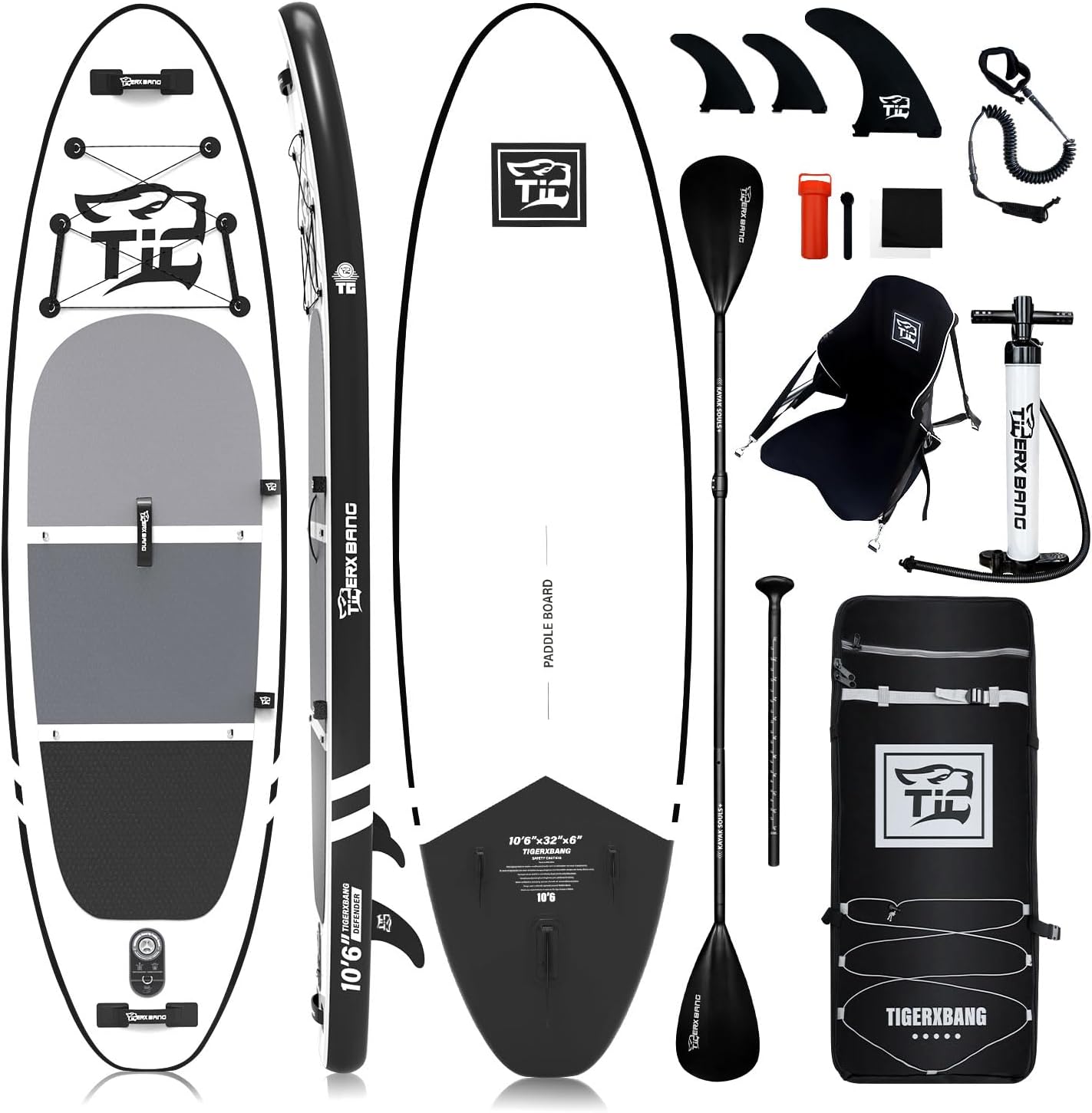 – Stand Up Paddle Boards 10'6" x 32" x 6"丨10' x 31" x 6" with Premium SUP Board Accessories, Inflatable Paddle Boards for Adults/Kids Stand Up PaddleBoarding