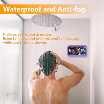 Waterproof Shower Phone Holder, Sakula