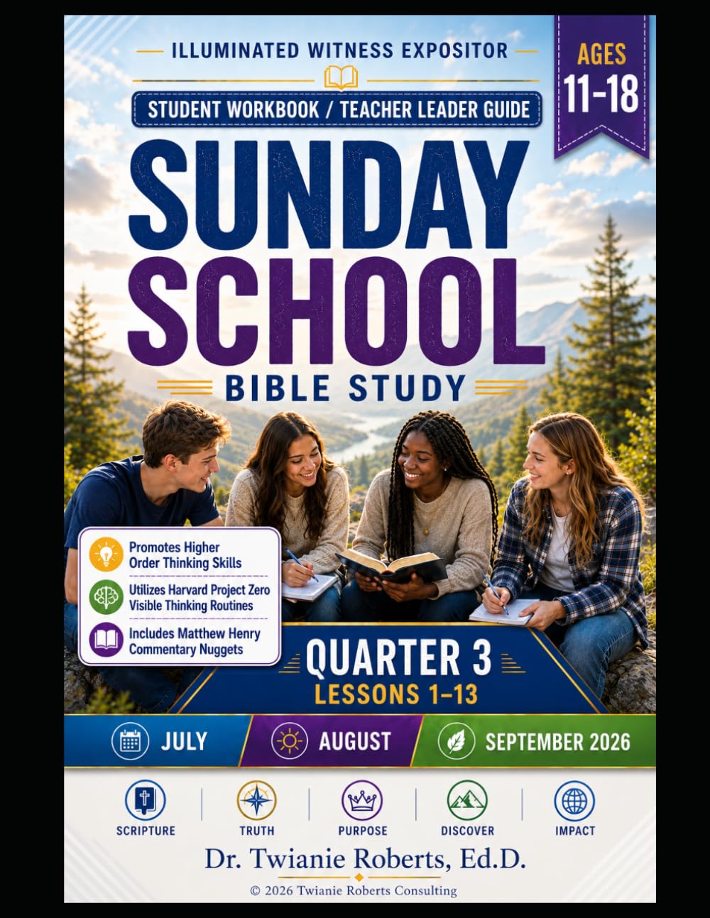 Sunday School • Bible Study ILLUMINATED WITNESS Expositor - Ages 11-18