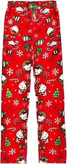 Kawaii Halloween Pajamas Pants Halloween Cat Pajamas Flannel Sleep Pajama Pants Cartoon Anime Pajama for Women Men