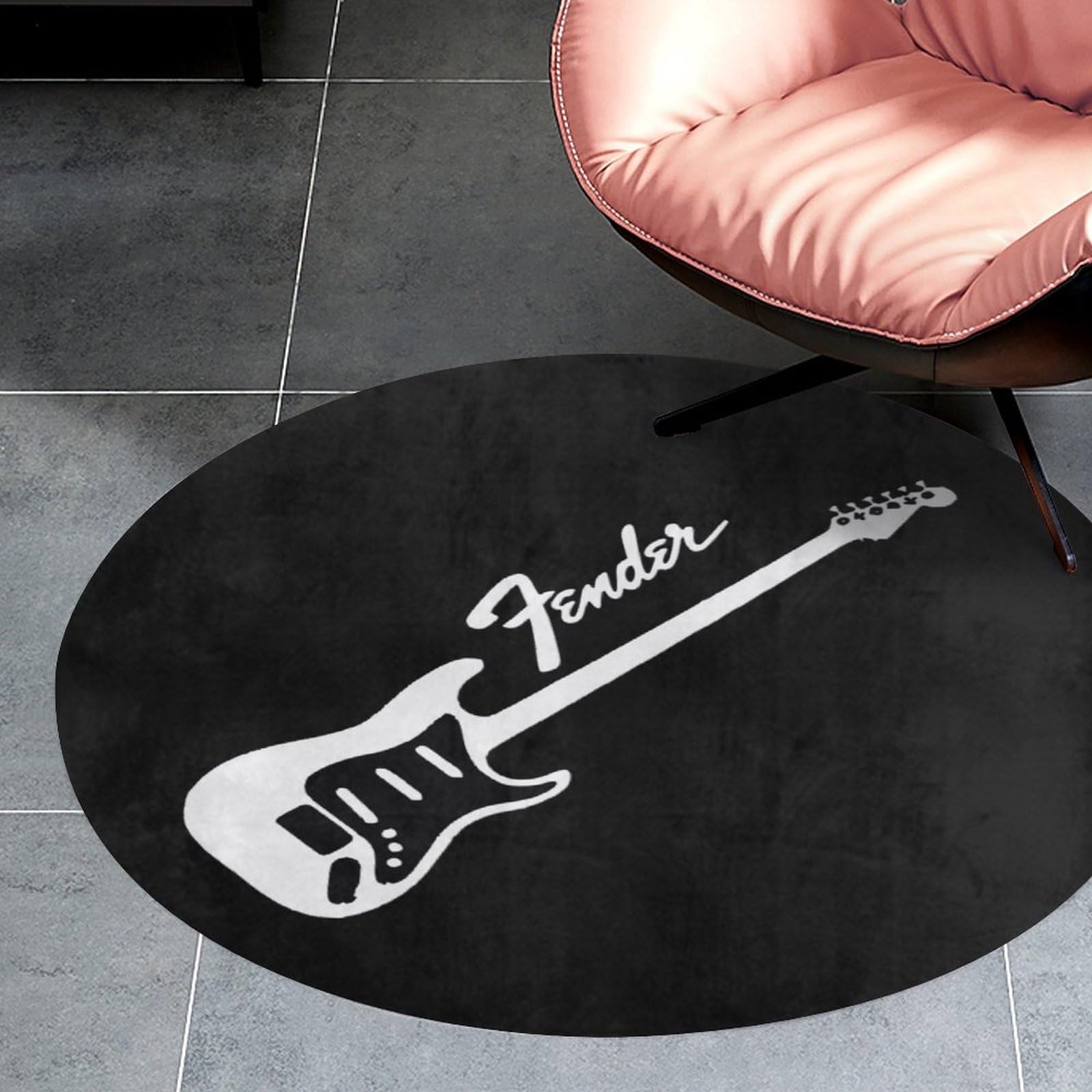Amazon｜Fender フェンダー ギターカーペット ラグマット ラウンド