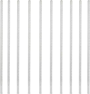 701-1-10 Gas Measuring Tubes – 50ml Capacity – Borosilicate Glass with 0.1ml Graduations – Reinforced Rim – Pack of 10 for Chemistry Experiments