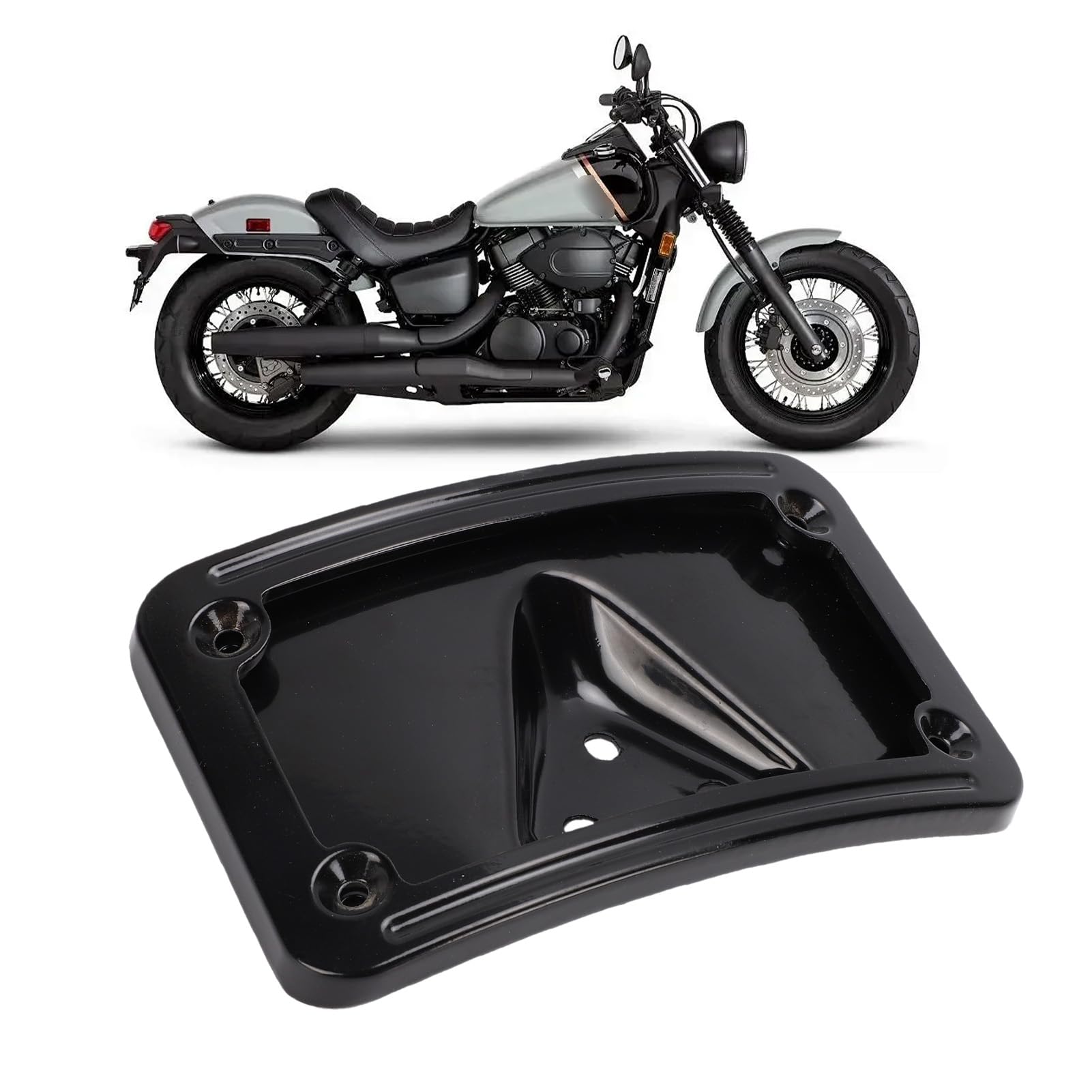 Luocute Supporto Moto Curvo con Telaio