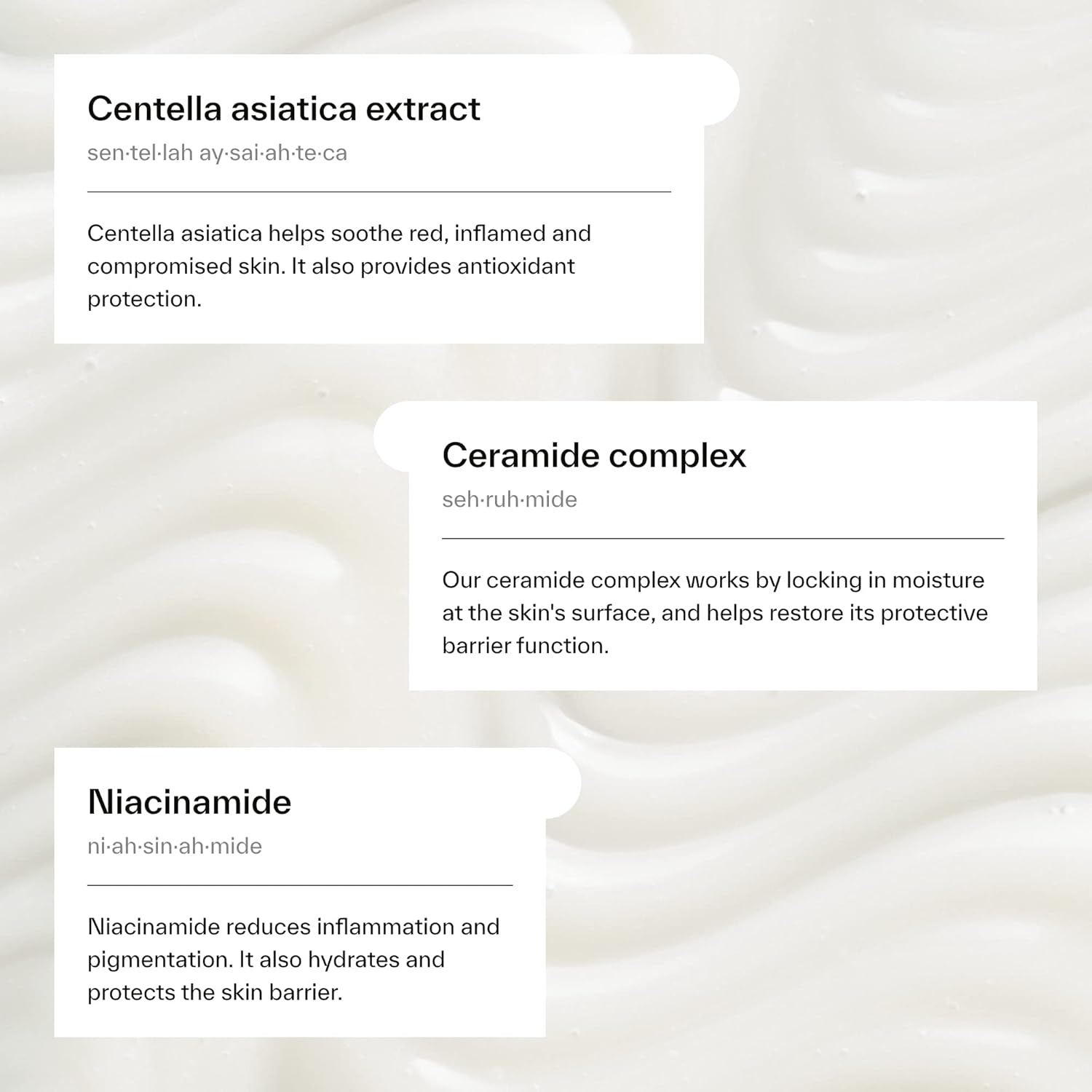 Dermatica Daily Soothing Centella Gel Moisturizer | Hydrating Moisturizer for all Skin Types | Lightweight Oil-Free Gel Moisturizer (50ml) - Image 5