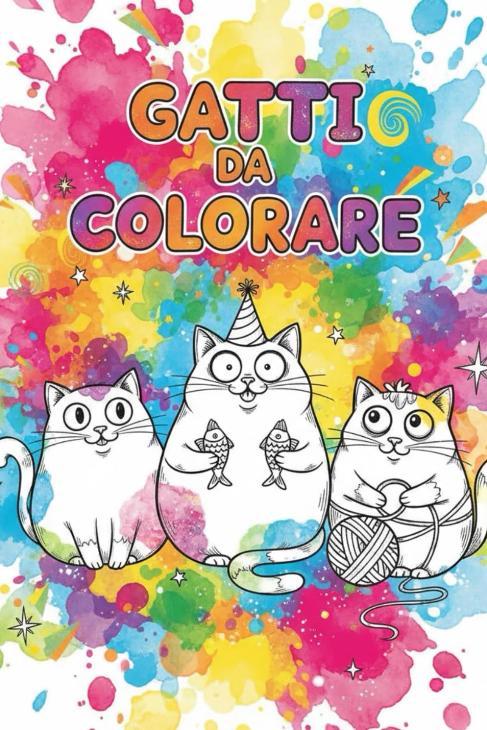 Gatti da Colorare: Rilassati colorando gatti