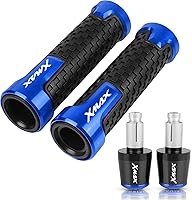Vista 13 de Para Y&AMAHA Xmax 125 250 300 400 X MAX 2017 2018 Accesorios de motocicleta 7/8 "22MM manillar empuñaduras manillar barra tapa tapón