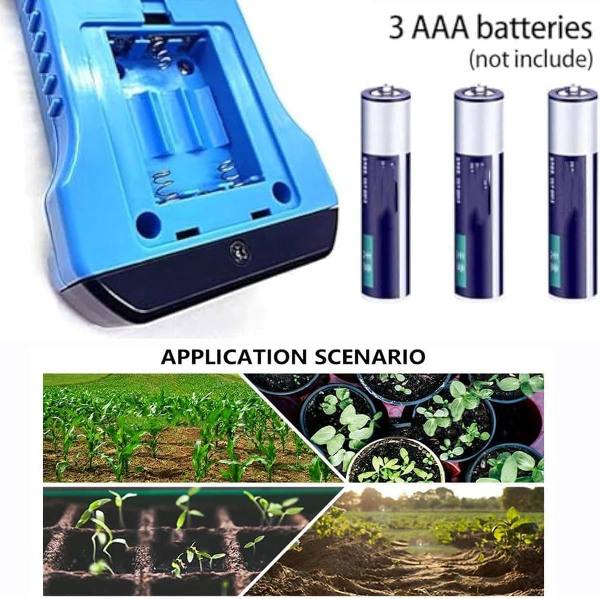 7 in 1 Soil Tester, NPK PH Moisture Nutrient Conductivity EC Meter, High Accuracy Digital Sensitive Fertility Test